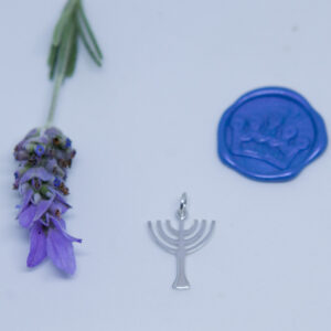 Menorah Pendant Arms Up
